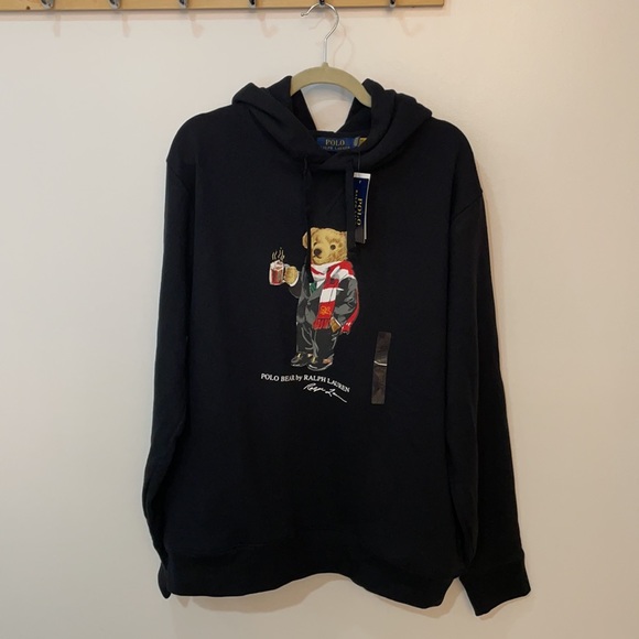 NOT AVAILABLE 💔 NWT Polo Bear Ralph Lauren Hoodie - Picture 3 of 5